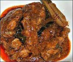 Resep Masakan Indonesia Rendang Ayam Padang Sederhana Mat Deilig Mat Mat Og Drikke