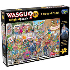 Wasgij 1000 piece puzzle size. Holdson Puzzle Wasgij Original 34 1000pc A Piece Of Pride Holdson Puzzle Store Nz