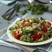 Taboule De Quinoa Au Saumon Recette Aliment Brule Graisse Recettes De Cuisine Alimentation Saine Pour La Sante