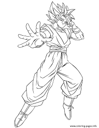 Color dozens of pictures online, including all kids favorite cartoon stars, animals, flowers, and more. Dragon Ball Gt Goku Ssj Coloring Page Coloring Pages Printable