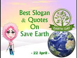 The scales show that humans have tipped the balance of the earth in favour of mass destruction, and it is not late when the problems will become irreversible. Happy Earth Day Best Slogan Quotes On Save Earth Youtube