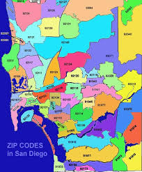 San Diego Zip Code Map Pdf Map North East Zip Code Map San Diego City San Diego California