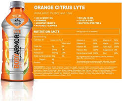2,000 calories a day is used for general nutrition advice. Body Armor Drink Nutrition Label