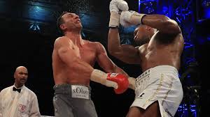 Anthony Joshua S Uppercut Nearly Takes Off Wladimir Klitschko S Head Anthony Joshua Anthony Joshua Vs Mike Tyson