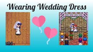 A bunch of text files containing info datamined from stardew valley 1.4 that i was. Wedding Dress Stardew Valley Mobile Youtube