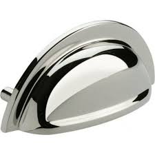 The amerock bp53010pn cup pulls 3 in. Hafele 151 07 701 Chatsworth Cup Pull 92mm Polished Nickel Silver Cabinet Cup Pulls