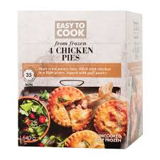 Maybe you would like to learn more about one of these? Easy To Cook Frozen Chicken Pies 4 Pk Woolworths Co Za