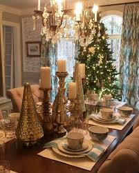 I hope these will help you decorate your dining room for christmas, beyond the table, too. 20 Chic Blue Christmas Dining Room Ideas For Your Inspiration Christmas Dining Room Christmas Table Decorations Christmas Dining Room Table