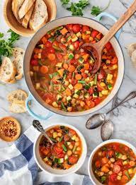 Many Veggie Vegetable Soup Recipe Love And Lemons Recipe Vegetable Soup Recipes Soup Recipes Easy Vegetable Soup