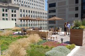 Seating And Ipe Planters At The Clarendon Boston Ma