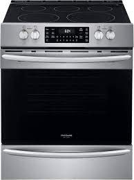 Www.pinterest.com before unlocking the door, check the display screen for the words 'off' and 'lock,' and gently pull on the … Amazon Com Frigidaire Fgeh3047vf Gallery Series 30 Electric Range With 5 Elements 5 4 Cubic Ft Capacity Convection Oven In Stainless Steel Appliances