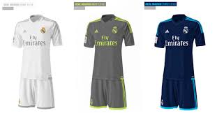 Drop us a comment below. Real Madrid 2015 16 Home Away Kits Released Third Leaked