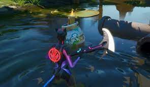 Fortnite Apply Shields Or Healing Objects At Shanty Town Or The Orchard