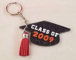 Graduation Cap Keychain Class Of 2019 High School Graduation Etsy High School Graduation Gifts Keychain Student Gifts