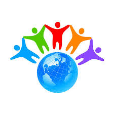 Multiracial hands together around world globe. People Around The World Holding Hands Unity Concept Tasmeemme Com