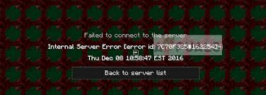Minecraft, i receive a message dialog: Fix Internal Server Error In Minecraft Appuals Com