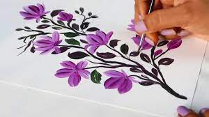 Flower paintings for beginners | easy acrylic painting watch step by step drawing, how to use colors & detail color information on. How To Paint Flowers In Acrylic Painting Painting Tutorial Easy For Beginners Youtube