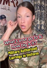 Are Earrings Allowed in Military