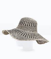 Two Tone Wide Brim Hat Beachwear Accessories Woman Wide Brim Hat Brim Hat Beachwear Accessories