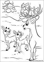 They are all free to print, and the kids will love coloring them in. Rudolph The Red Nosed Reindeer Coloring Pages On Coloring Book Info Rudolph Coloring Pages Deer Coloring Pages Coloring Pages