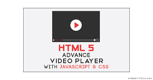 Download this app from microsoft store for windows 10. Html Video Player With Javascript And Css Advanced Playlist Feature