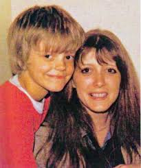 This guy has looked the same pretty much his whole life. Here he is with  his mother when he was about 6 or 7 years old. I was going to ask if