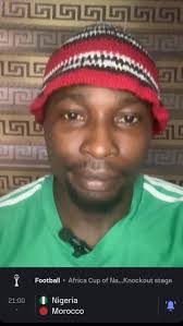 Watching Nigeria's match #AFCON2025
