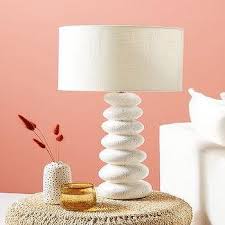 Check spelling or type a new query. Michelena Speckled White Double Gourd Table Lamp