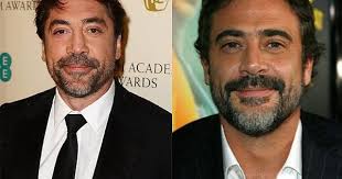 I swear, Javier Bardem and Jeffery Dean Morgan are like twins : r/pics