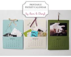 Freebie Printable Pocket Calendar Pocket Calendar Free Calendars To Print Printables