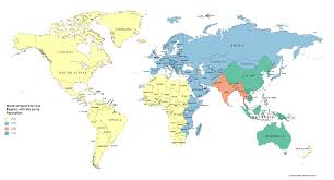 Free printable 7 continents coloring map. Create Custom Map Mapchart