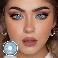 Tracy Blue Natural Look 1 Year Colored Contacts