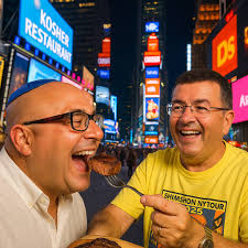 Who would you like to eat a giant steak with in New York? Write in the  comments and say why. I ate the best steaks there and met many Facebook  friends, and