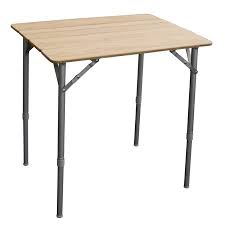 Amerihome 25 75 X 17 Inch Adjustable Height Folding Bamboo Table With Carry Bag Bamboo Table Stylish Kitchen Bamboo