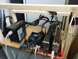 The bitcoin rig is a bitmain antminer s7. How To Mine Ether Altcoins My Diy Mining Rig 2 Steemit