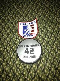 Usa Hockey Award For At Least One Hat Trick 3 Goals In One Game During The Season Hockey Awards Usa Hockey Hockey