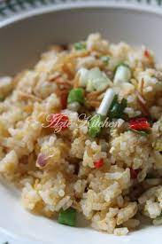 Azie Kitchen Nasi Goreng Ikan Bilis Yang Sedap Resep Masakan Malaysia Resep Makanan Resep Nasi