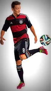 Mesut Ozil Germany 2014 World Cup Away Jersey Germany Football Team Soccer World Soccer Players