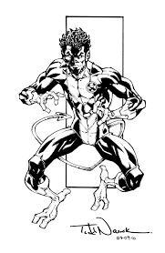 Images of coloring pages for adults; X Men Days Of Future Past Writer Chris Claremont Taking On Nightcrawler At Marvel