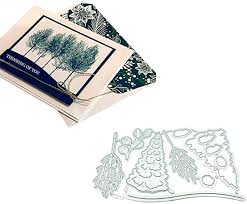 Card making kits diy handmade greeting card kits for kids, christmas card folded cards and matching envelopes thank you card art crafts crafty set gifts for girls boys 4.4 out of 5 stars 406 $11.99 $ 11. Amazon Com Tree Leaves Stamps And Dies Sets For Card Making Tree Metal Cutting Dies Christmas Craft Dies And Stamps