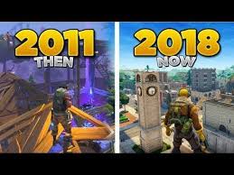 Fortnite online is a fantastic cartoon game with elements of survival and shooter, drawn in a cartoon style. Evolution Of Fortnite 2011 2018 The Biggest And Greatest Free Online Game Youtube