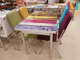 Yandan açılan masa kanatları sayesinde masanın boyutu büyütülebilir. Acilir Cam Masa Takimlari Mobilyadunyasi Com Da 5073