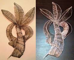 See more ideas about wire trees, wire crafts, wire art. Wire Art Palm Tree Wall Decor