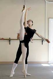 Students At The Vaganova Ballet Academy Class Pas De Deux