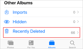 To bin everything, use the same process in library > all photos. 5 Ways To Recover Permanently Deleted Photos From Iphone Easeus