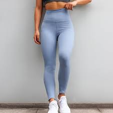 Astoria Luxe High Waist Legging Baby Blue Astoria Activewear