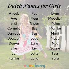 Listed below are baby boys names that start with s. Dutch Girl Names Beginning With A Hno At