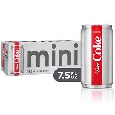 Diet Coke Soda Soft Drink 7 5 Fl Oz 10 Pack Walmart Com Diet Coke Flavored Drinks Coke