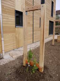 Support Pour Fil A Linge Avec Cables Inox Etendoir Linge Fil A Linge Exterieur Meubles De Jardin En Bois