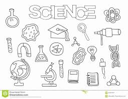 Line art to celebrate the season! Science Tools Coloring Page Beautiful Science Elements Hand Drawn Set Coloring Book Template In 2020 Coloring Pages For Kids Coloring Books Coloring Pages